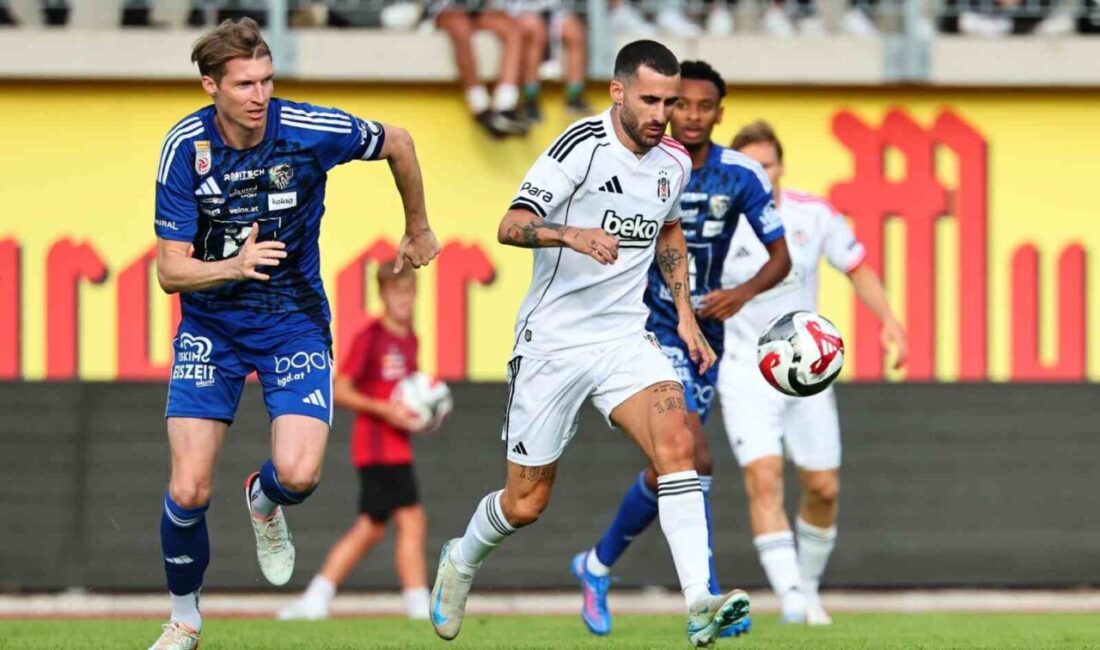 Beşiktaş, Avusturya kampındaki üçüncü hazırlık maçında karşılaştığı Wolfsberger AC’ye 3-2