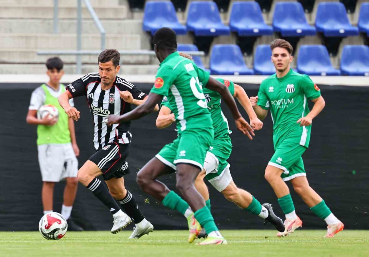 Beşiktaş, Avusturya kampındaki son hazırlık maçında karşılaştığı FC Petrzalka’ya 2-1