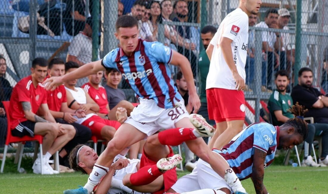 Trabzonspor, Trendyol 1. Lig ekibi Ümraniyespor ile Erzurum Palandöken Yüksek