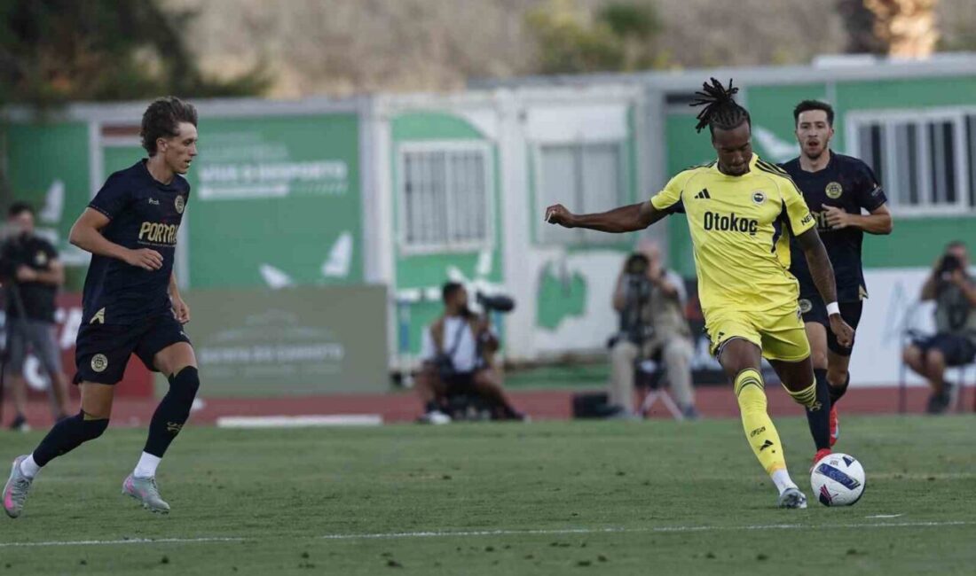 Yeni sezon hazırlıklarına Portekiz’de devam eden Fenerbahçe, kamptaki ikinci hazırlık