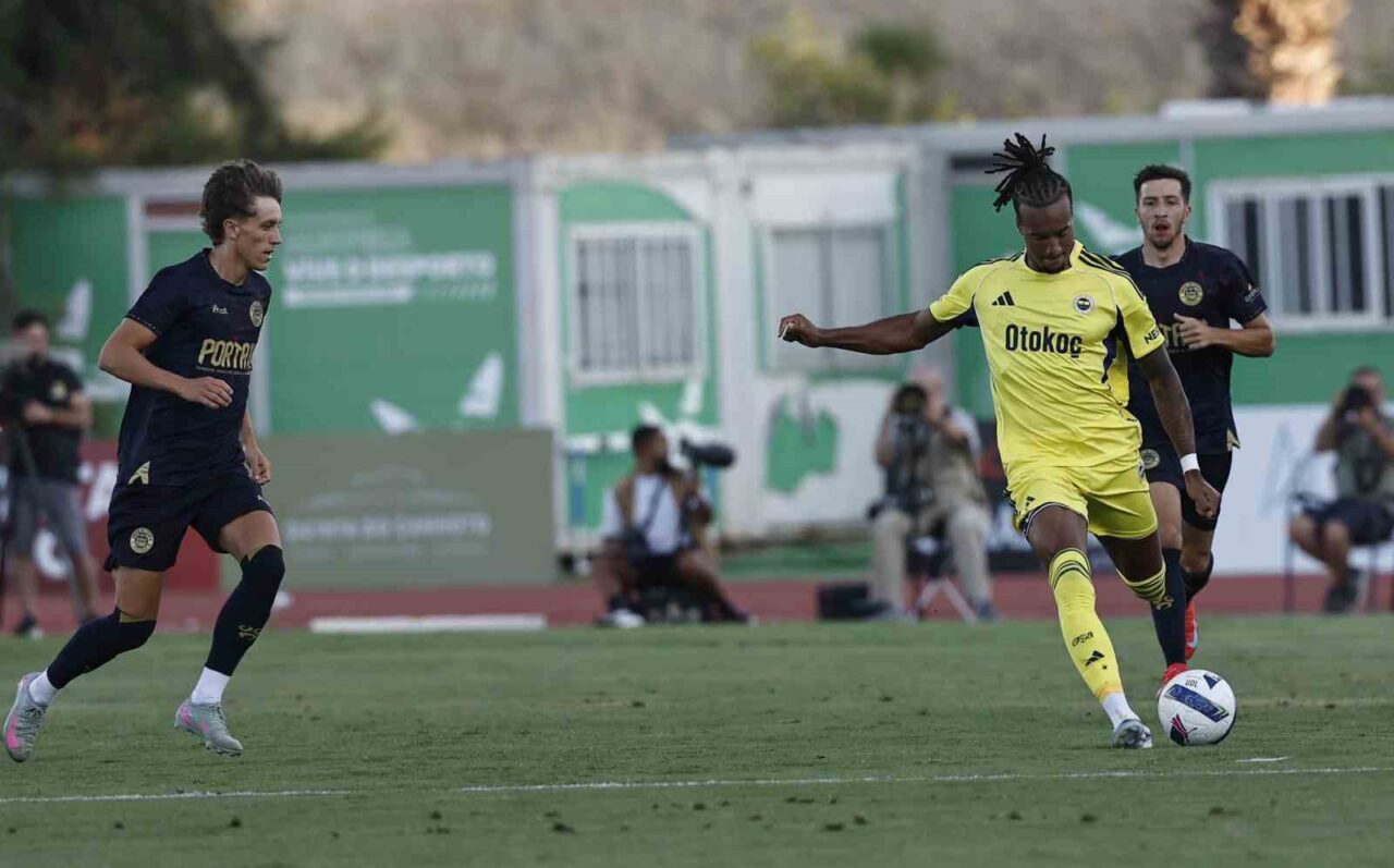 Yeni sezon hazırlıklarına Portekiz’de devam eden Fenerbahçe, kamptaki ikinci hazırlık