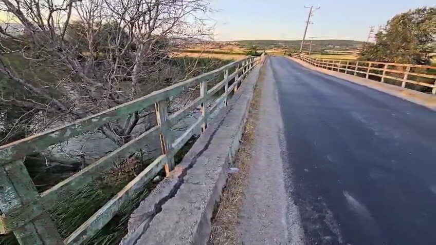 Bursa’nın Karacabey ilçesi ile Harmanlı Mahallesini birbirine bağlayan köprü, her