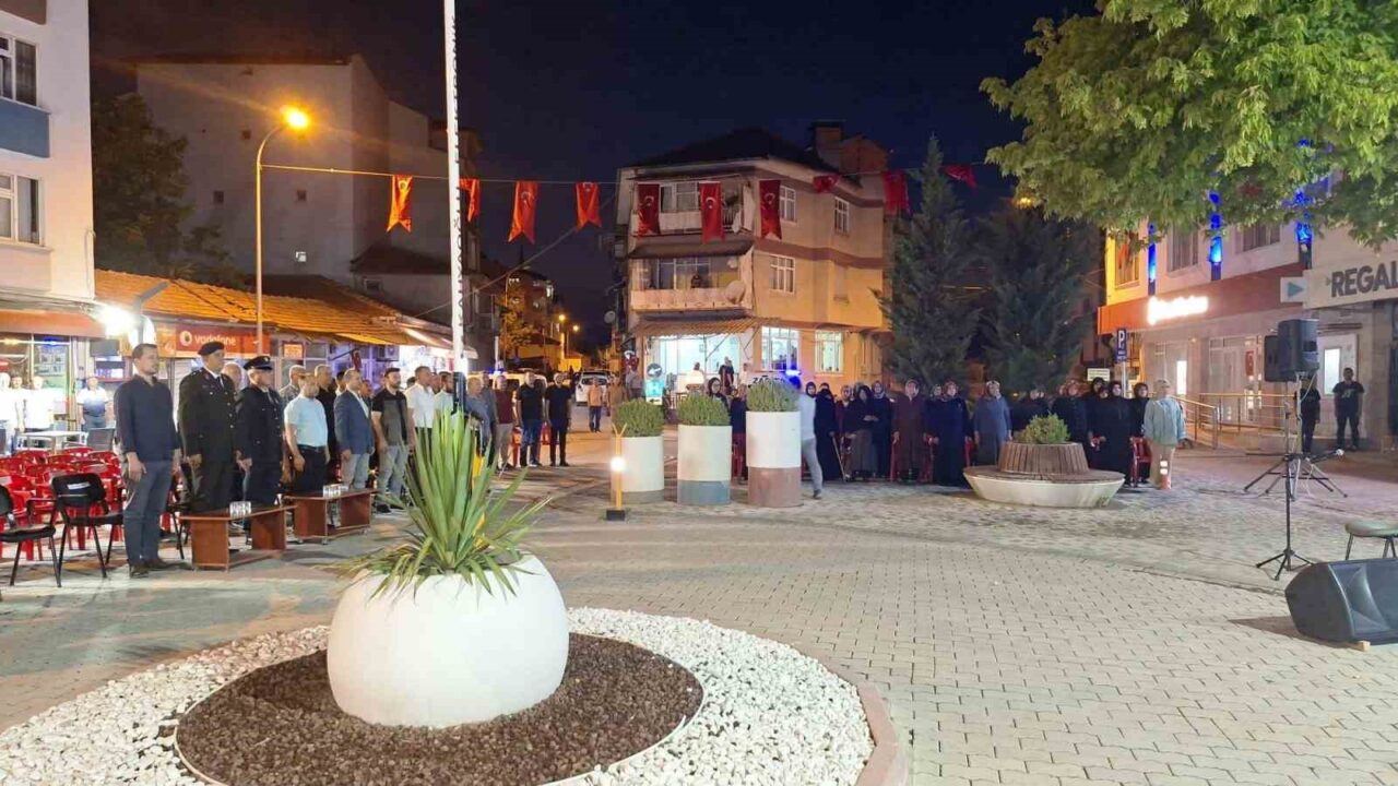 Kütahya’nın Hisarcık ilçesinde 15 Temmuz Şehitleri Anma, Demokrasi ve Milli