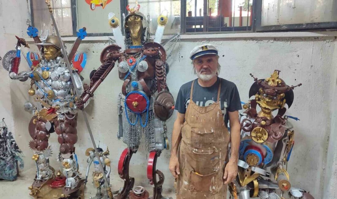 DENİZLİ (İHA) – Denizli’de 14 yaşından bu yana eski eşyaları