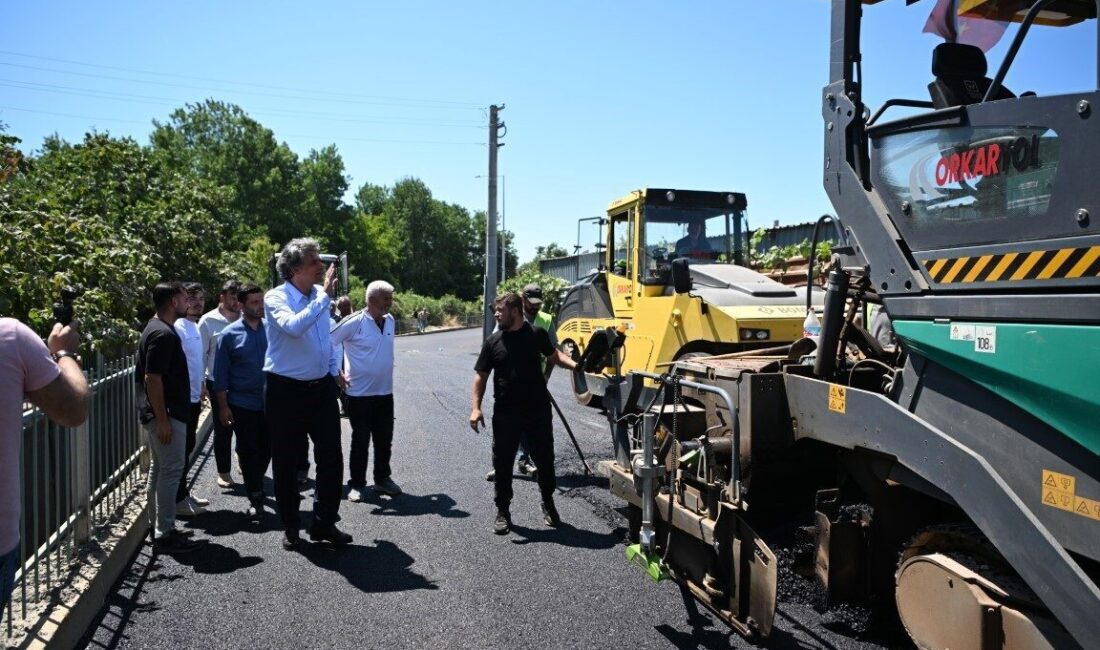 Kartepe Belediyesi Fen İşleri Müdürlüğü, Maşukiye Mahallesi’nin önemli güzergahlarından biri