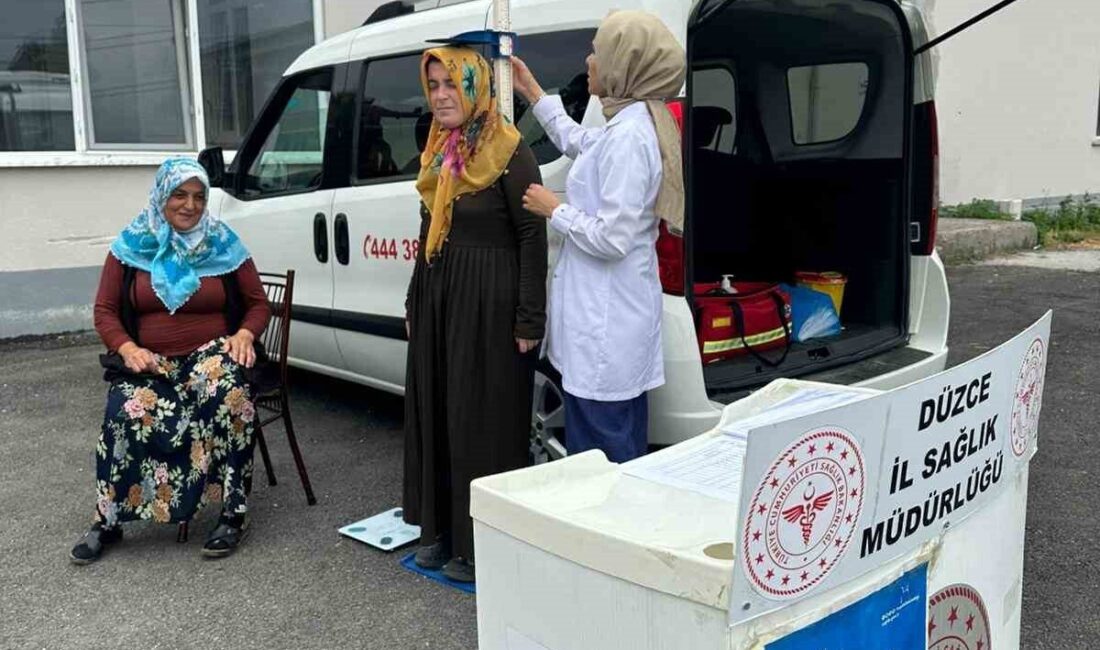 Düzce İl Sağlık Müdürlüğü tarafından yürütülen “İdeal Kilonu Öğren, Sağlıklı