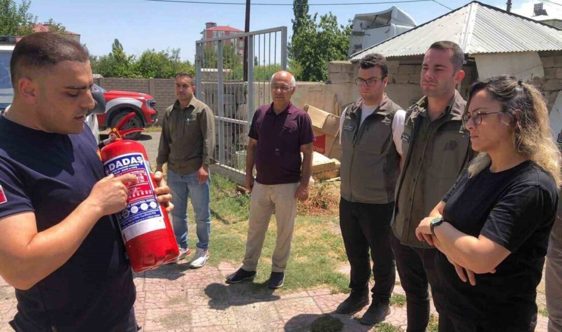 Iğdır Belediyesi İtfaiye Müdürlüğü ekipleri, Doğa Koruma ve Milli Parklar