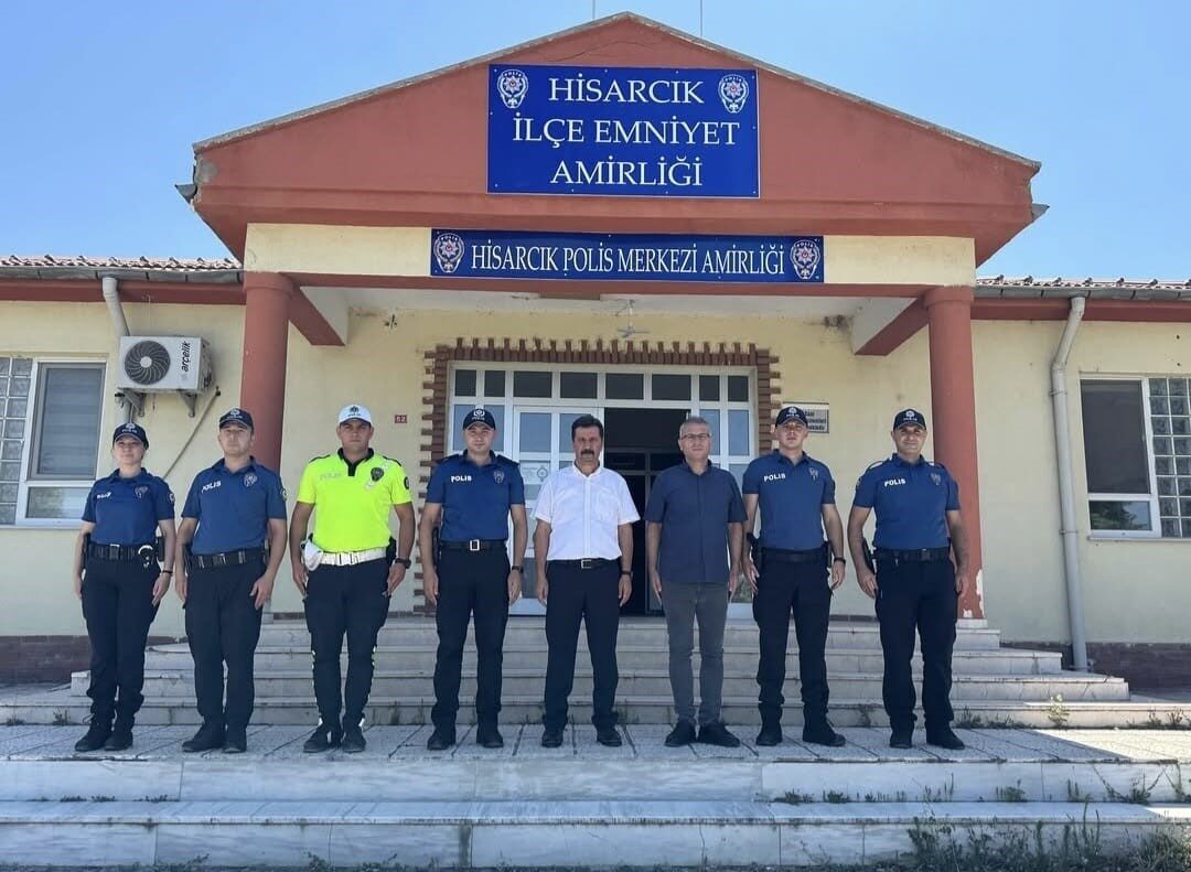 Kütahya İl Emniyet Müdürü Osman Elbir, Hisarcık İlçe Emniyet Amirliğini