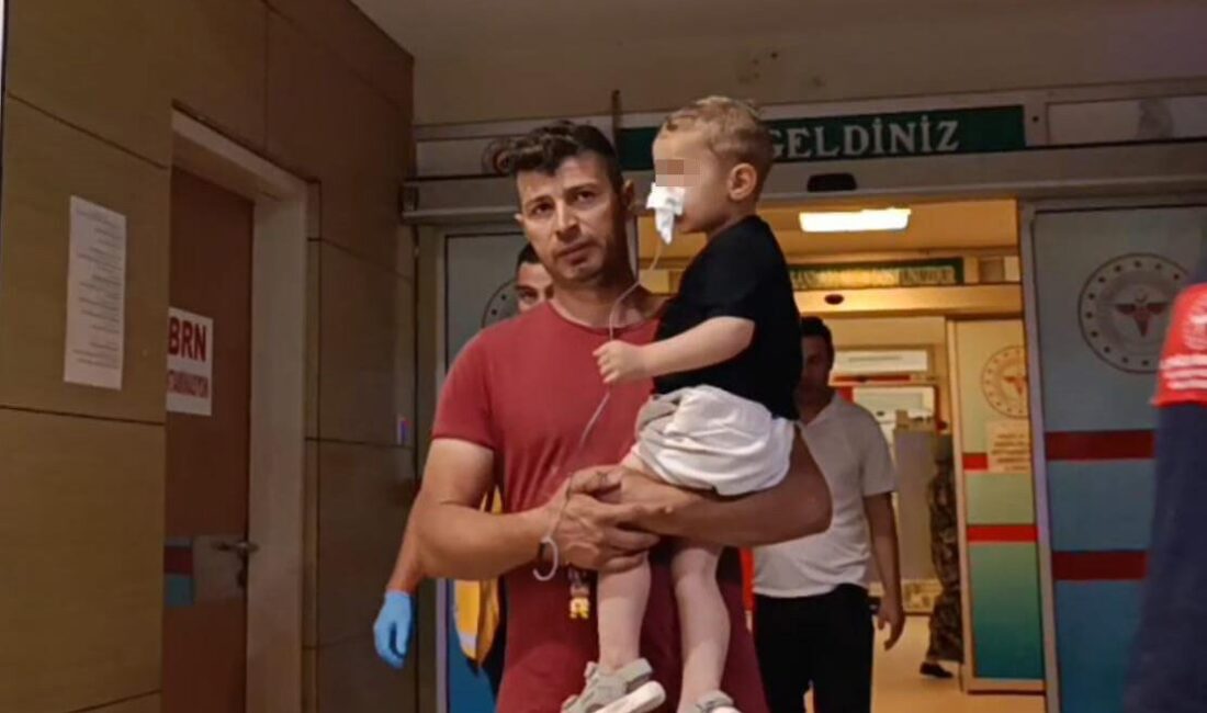 Bursa’nın İnegöl ilçesinde buzdolabındaki ilaçları şeker zannedip yutan 2 yaşındaki