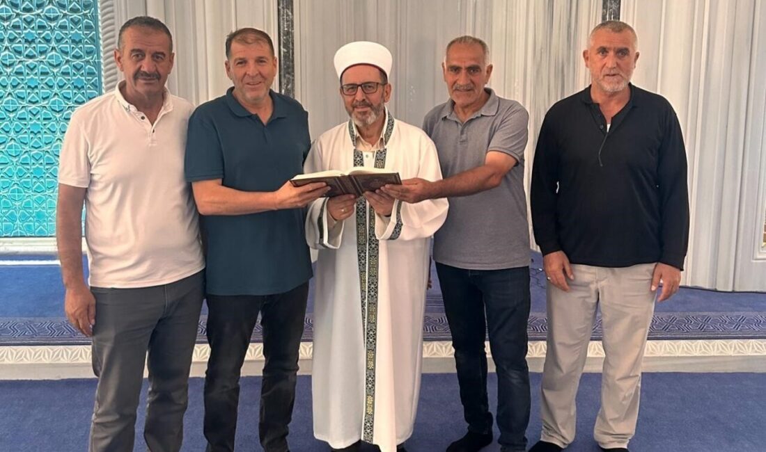 Muş İmami Şafii Camii’nde yaklaşık iki ay süren derslerin ardından