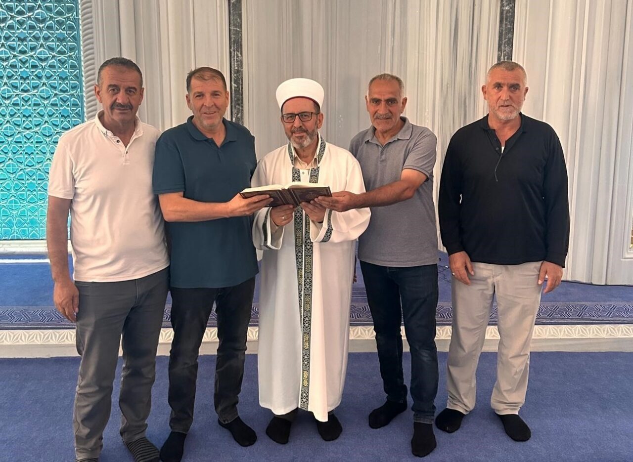 Muş İmami Şafii Camii’nde yaklaşık iki ay süren derslerin ardından