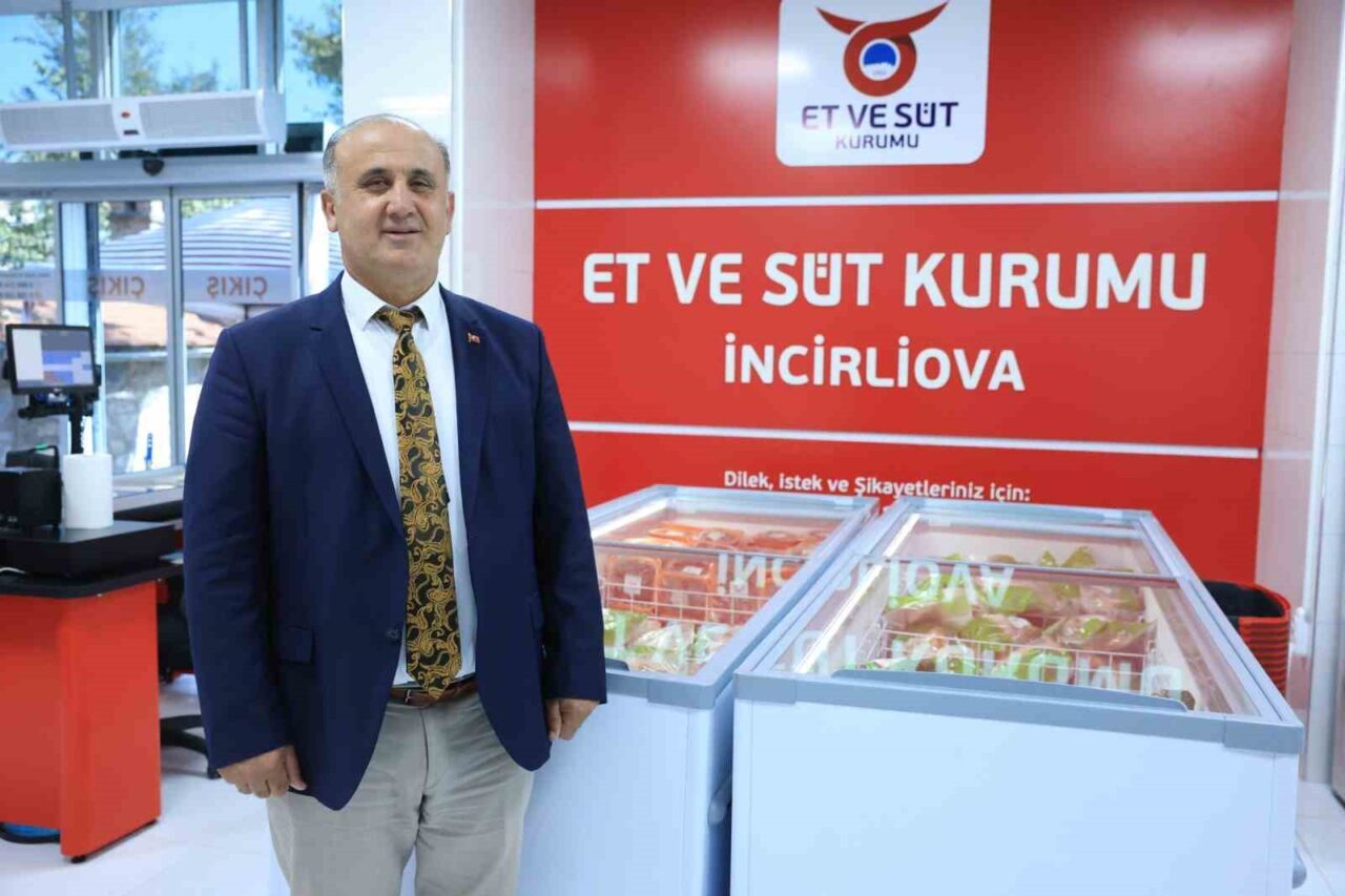 İncirliova Belediye Başkanı Aytekin Kaya’nın girişimi ile Et ve Süt