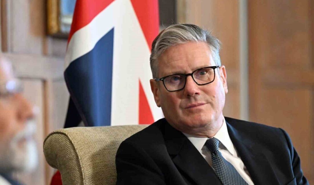 İngiltere Başbakanı Keir Starmer, Almanya Başbakanı Friedrich Merz, Fransa Cumhurbaşkanı