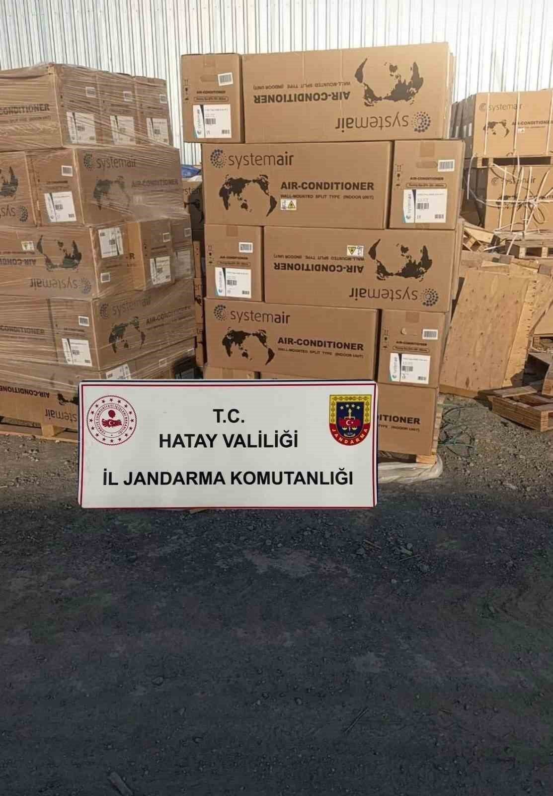 Hatay’ın Arsuz ilçesinde inşaat alanından piyasa değeri yaklaşık 1 milyon