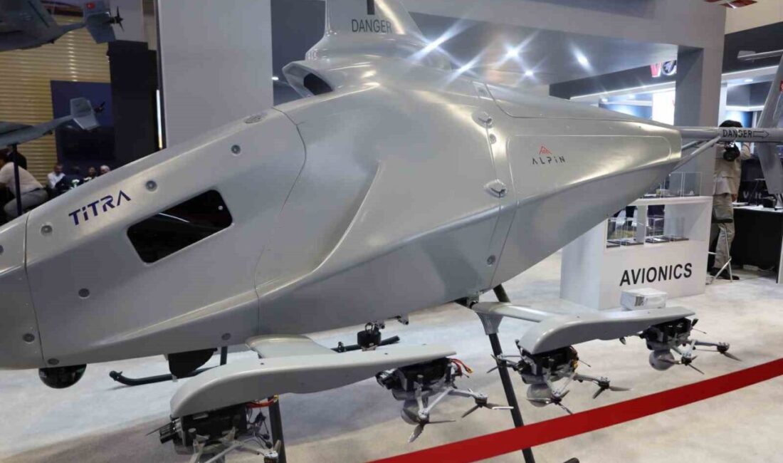 Yerli ve milli olarak üretilen Türkiye’nin ilk insansız helikopteri ALPİN-2,