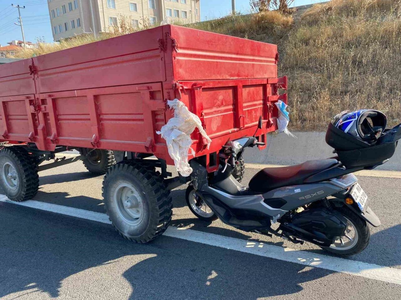 Edirne’nin İpsala ilçesinde meydana gelen kazada 1 kişi yaralandı. Alınan