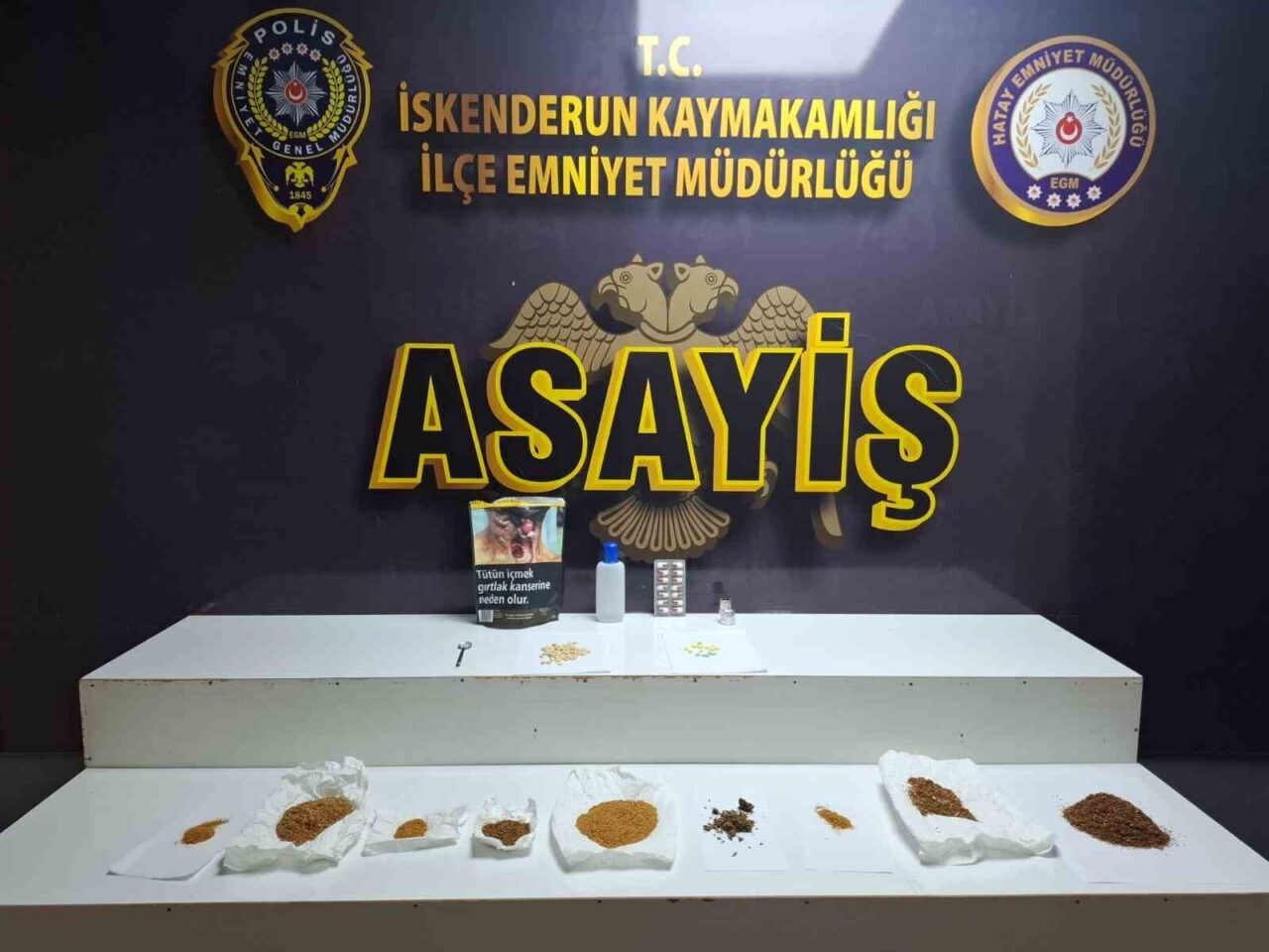 Hatay’ın, İskenderun ilçesinde düzenlenen uyuşturucuoperasyonunda 7 şüpheli yakalanarak gözaltına alındı.
