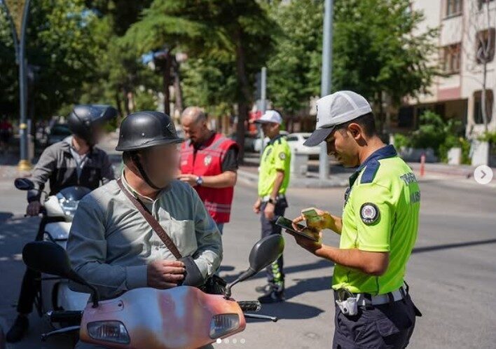 Isparta genelinde 36 ekip ve 95 personelin katılımıyla gerçekleştirilen motosiklet