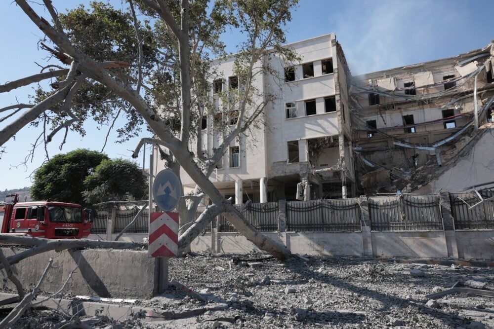 İsrail’in Suriye’nin başkenti Şam ve Dera şehrine düzenlediği hava saldırılarında