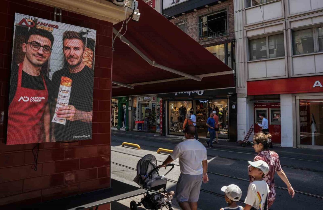 İstanbul’da bir dönercinin ChatGPT ile ürettiği ‘ünlü fotoğrafları’ gerçeğinden daha