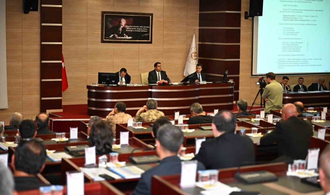 Erzurum’da 2025 yılının üçüncü “İl Koordinasyon Kurulu Toplantısı”, Vali Vekili