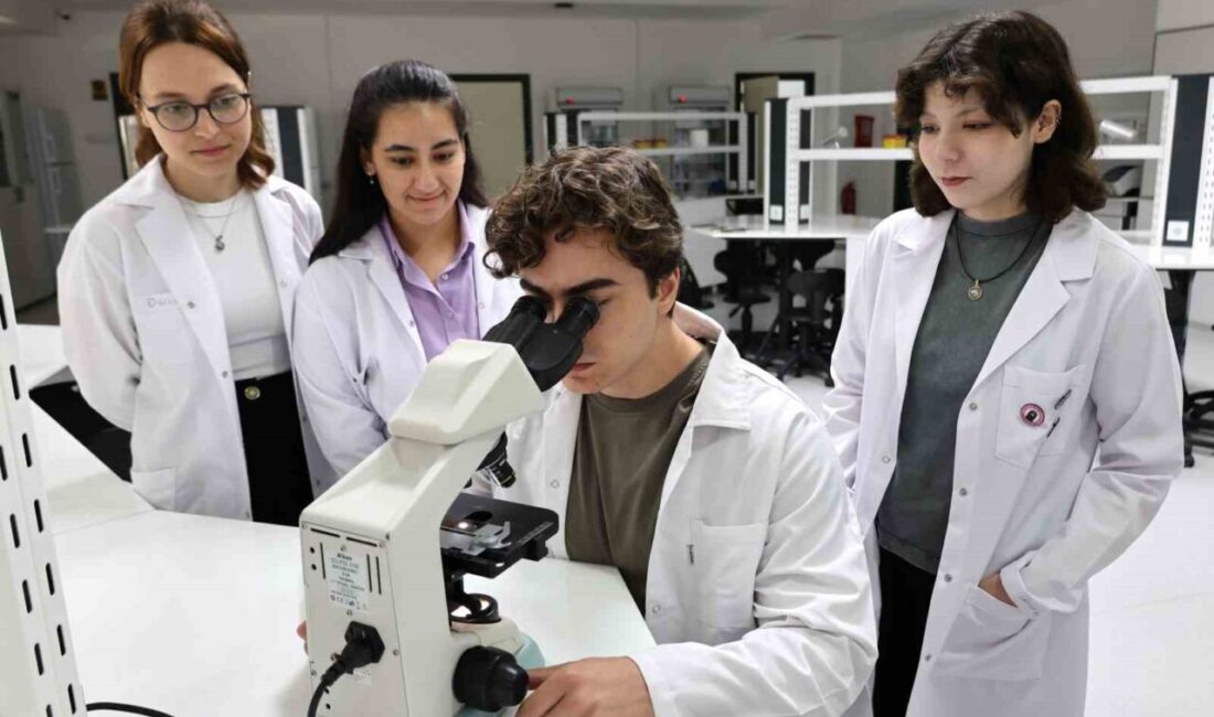 İzmir Ekonomi Üniversitesi (İEÜ) Genetik ve Biyomühendislik Bölümü’nde eğitim gören