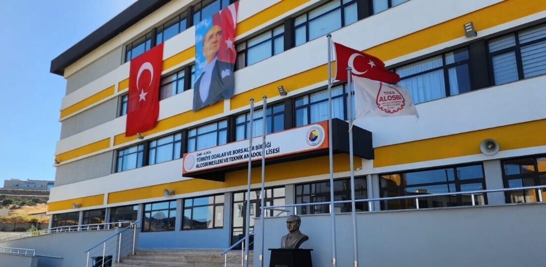 İzmir’in Aliağa ilçesinde bulunan Türkiye Odalar ve Borsalar Birliği ALOSBİ
