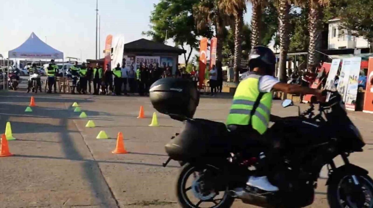 Çanakkale’nin Gökçeada ilçesinde ‘Kaskımla Güvendeyim’ projesi ve ‘Bir Kural Bir