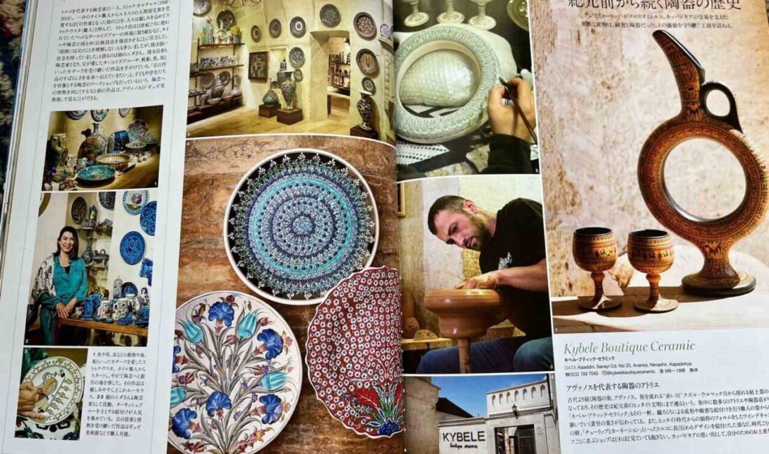 Japonya’nın en prestijli seyahat dergilerinden Crea, Temmuz sayısında Kültür ve