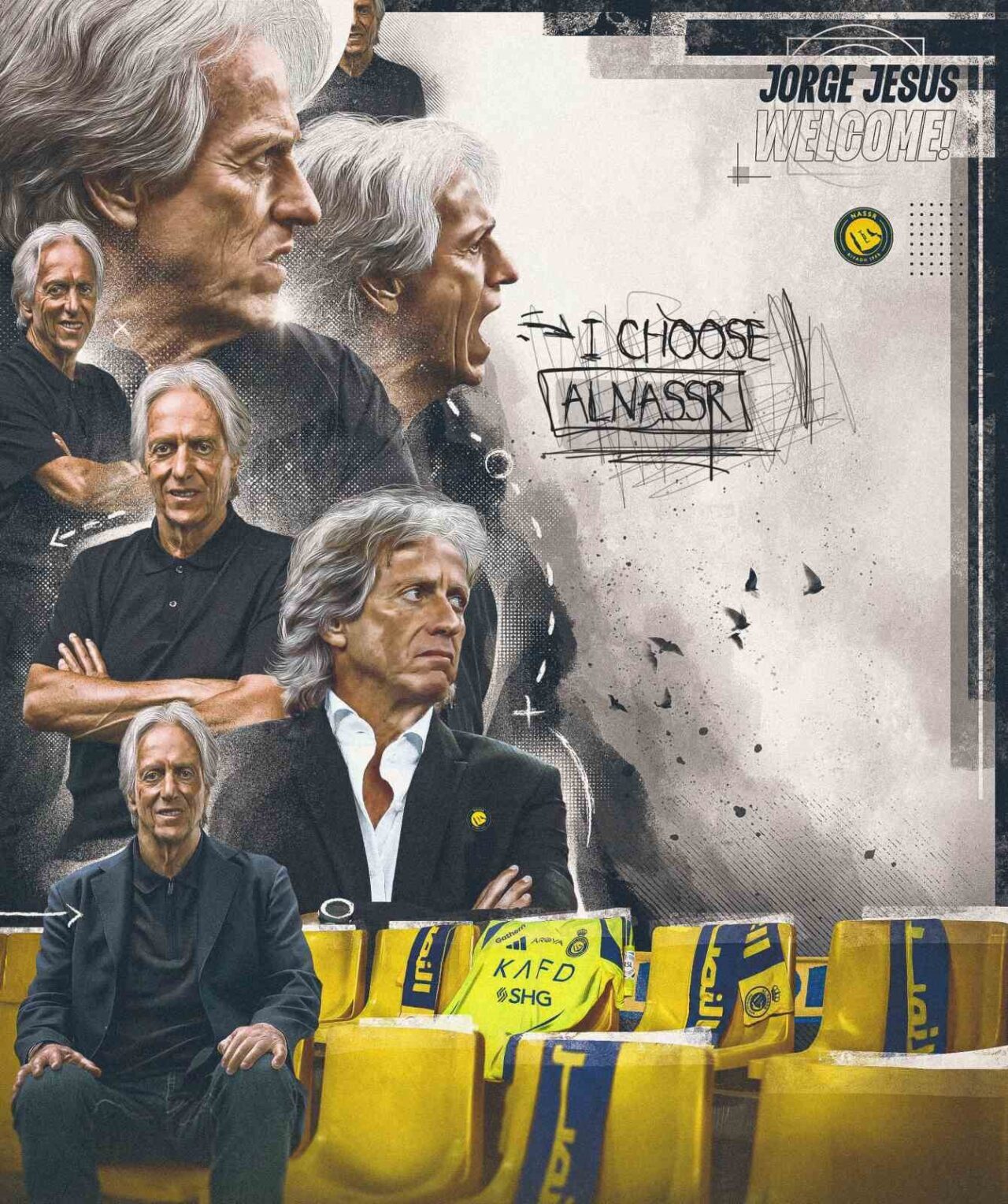 Portekizli teknik direktör, Jorge Jesus, Suudi Arabistan Ligi takımlarından Al-Nassr’ın