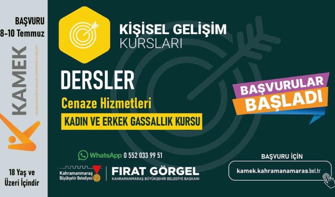 Kahramanmaraş Büyükşehir Belediyesi, dini ve manevi hassasiyetlerle yürütülen defin hizmetlerinde