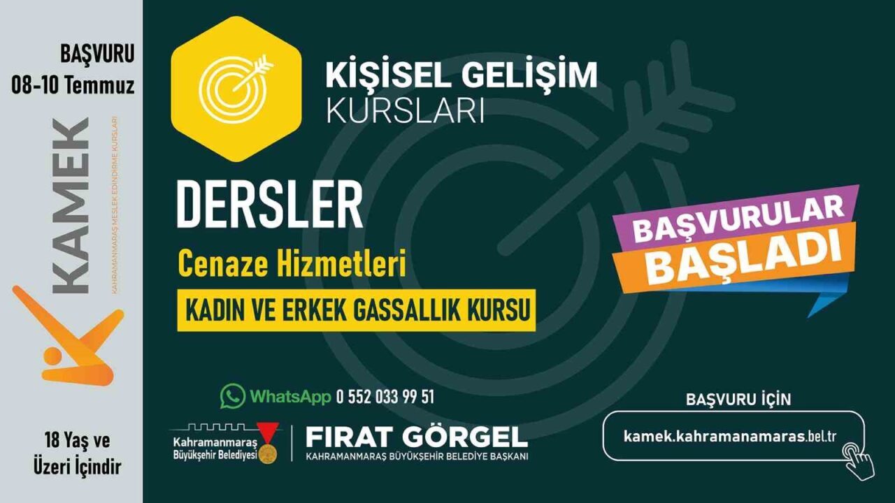 Kahramanmaraş Büyükşehir Belediyesi, dini ve manevi hassasiyetlerle yürütülen defin hizmetlerinde