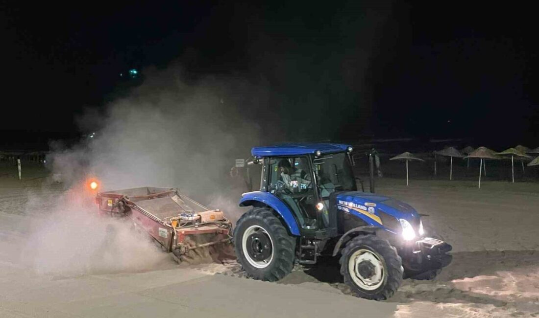 Kandıra sahillerinde 7 Haziran’dan bu yana sadece kumsallardan 992 ton