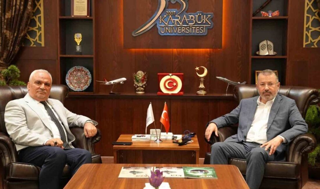 Karabük İl Müftüsü Ali Erhun, Karabük Üniversitesi (KBÜ) Rektörü Prof.