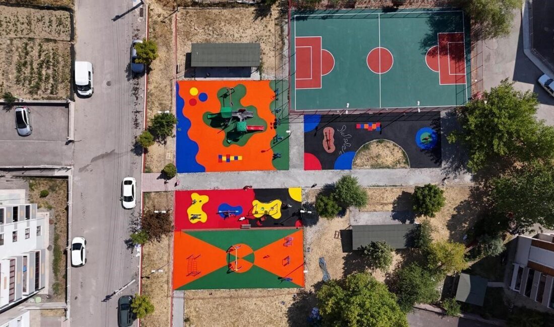 Karabük Belediyesi, şehir genelindeki park ve açık hava spor alanlarında