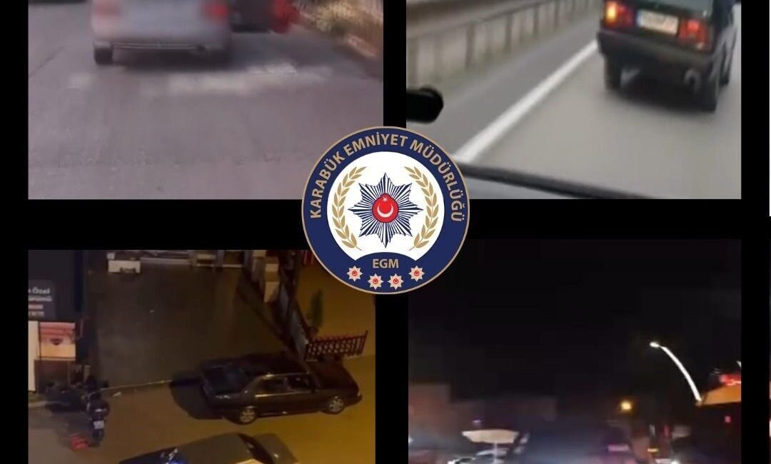 Karabük’te trafik kurallarını ihlal ederek vatandaşların can ve mal güvenliğini