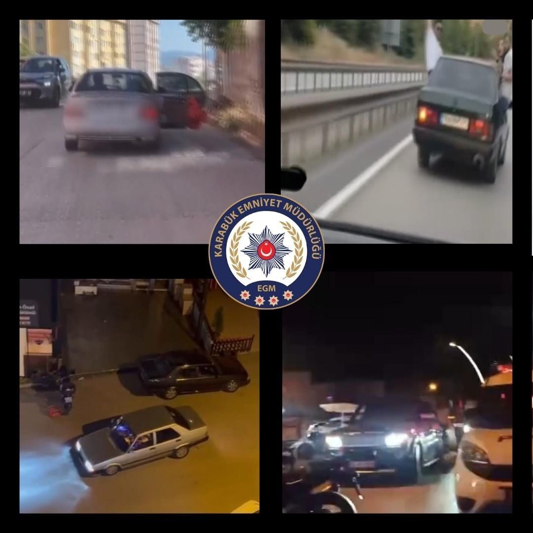 Karabük’te trafik kurallarını ihlal ederek vatandaşların can ve mal güvenliğini