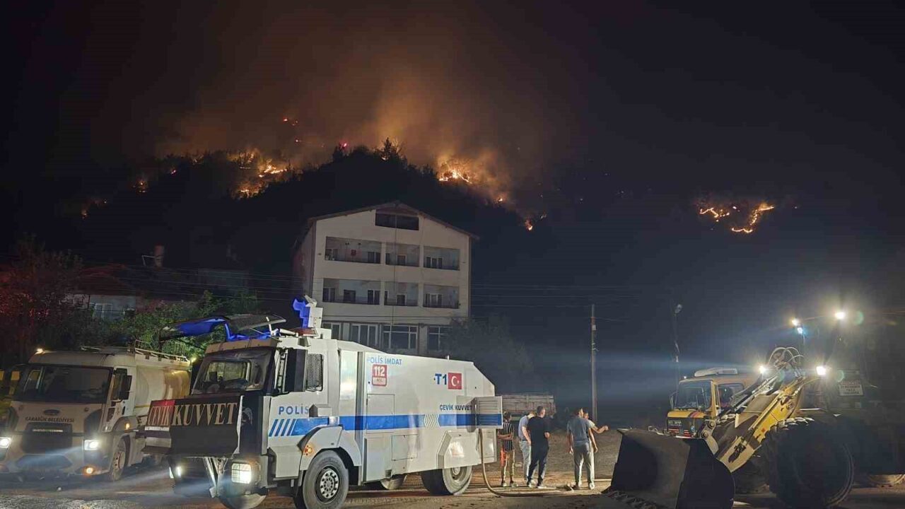 Türkiye’nin yüzölçümüne oranla yüzde 72’si ormanlarla kaplı Karabük’te 5 gündür