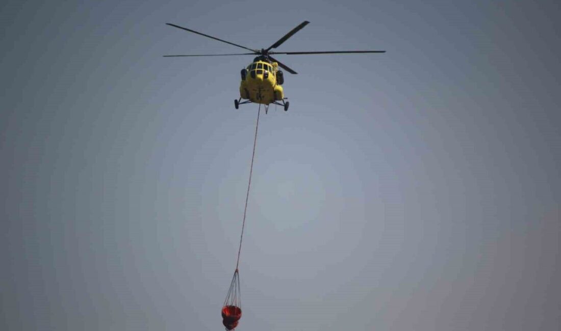 Karabük’te 5 gündür devam eden orman yangını kontrol altına alınmaya