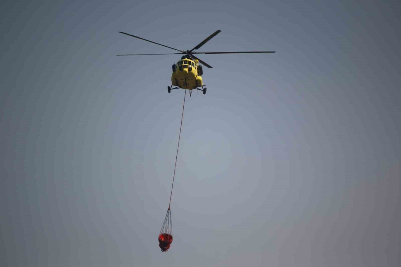 Karabük’te 5 gündür devam eden orman yangını kontrol altına alınmaya