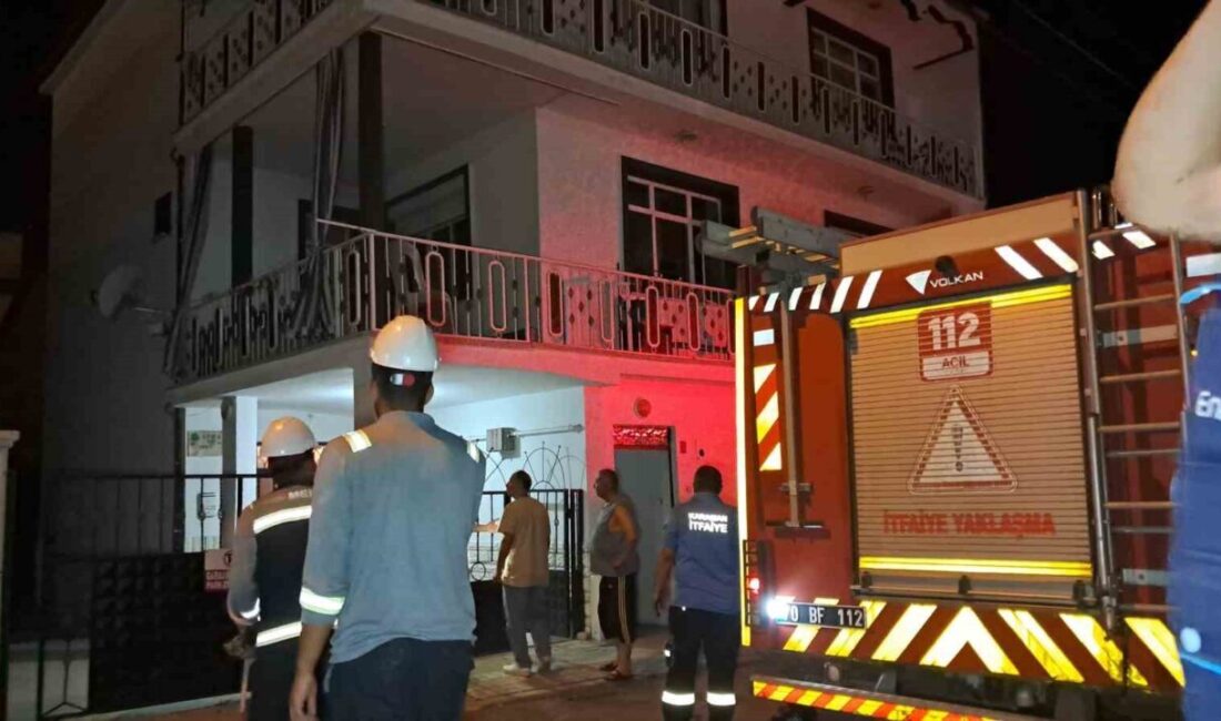 Karaman’da bir dairenin mutfağında çıkan yangın itfaiyenin müdahalesiyle büyümeden söndürüldü.