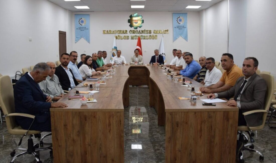 Konya’nın Karapınar ilçesinde, 2024-2025 eğitim öğretim yılı kurslarının değerlendirilmesi ve