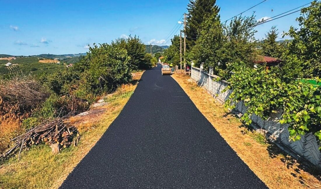 Sakarya Büyükşehir Belediyesi, Karasu Yassıgeçit Mahallesi’nin ulaşım hattını sil baştan