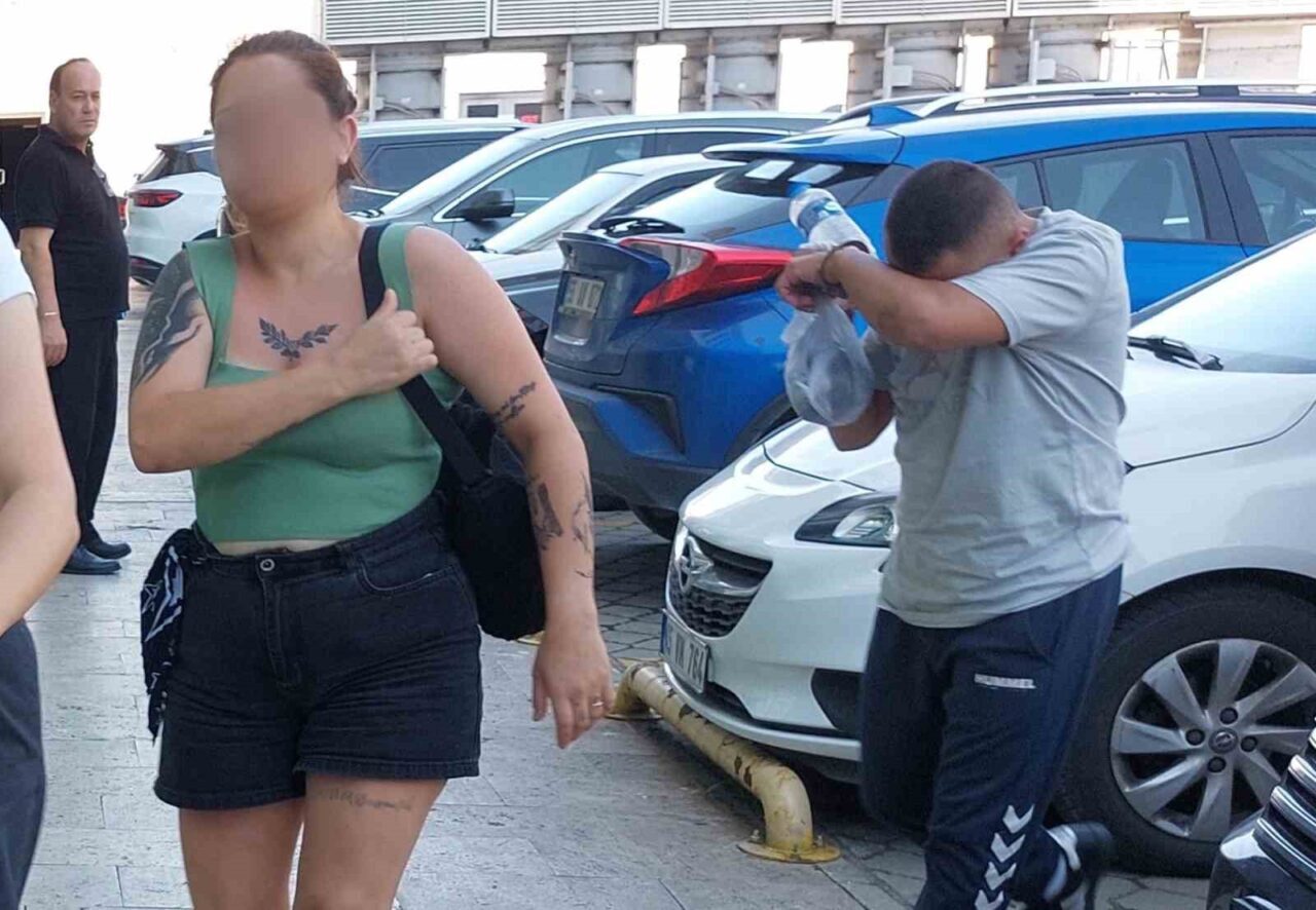 Samsun’da kargo ile gönderilen uyuşturucu çuvalını takibe alan polis, 6