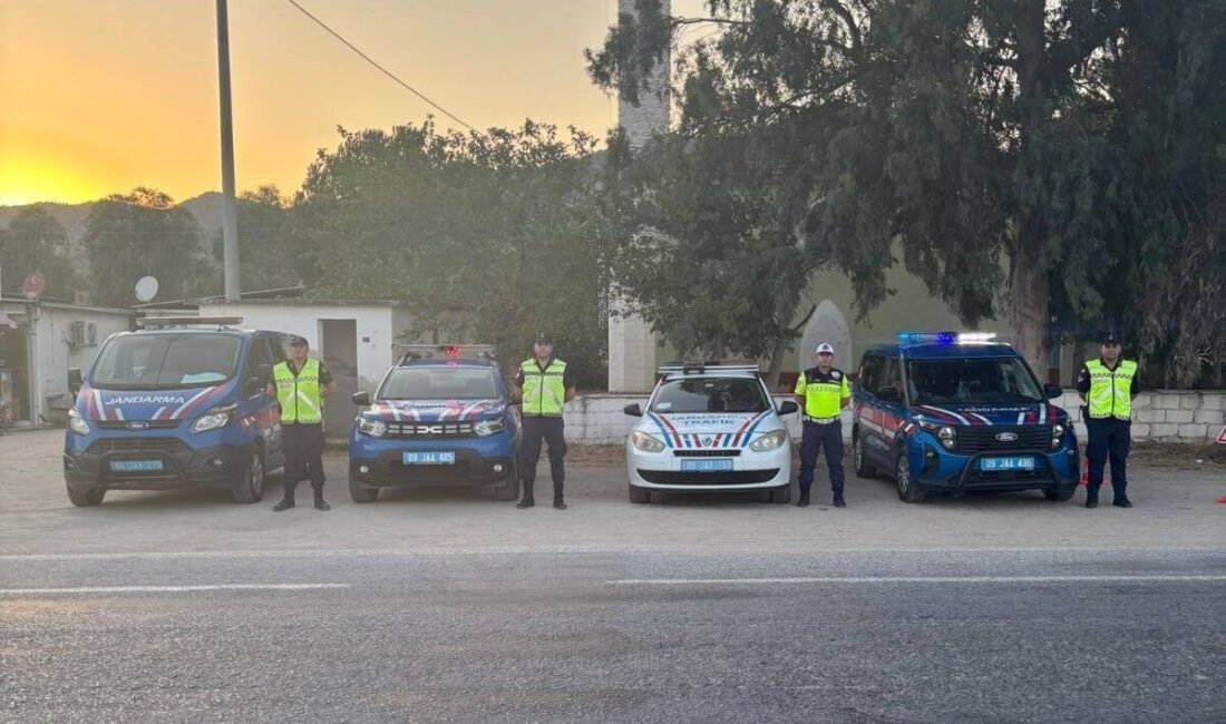 Aydın’ın Karpuzlu ilçesinde gerçekleştirilen drone destekli trafik denetimlerinde 9 sürücüye