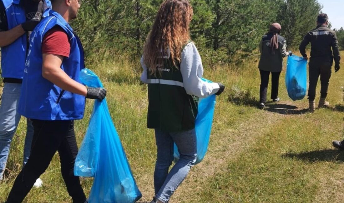 Kars’ta Yeşilay, Orman İşletme Müdürlüğü ve gönüllülerce son dönemde artan