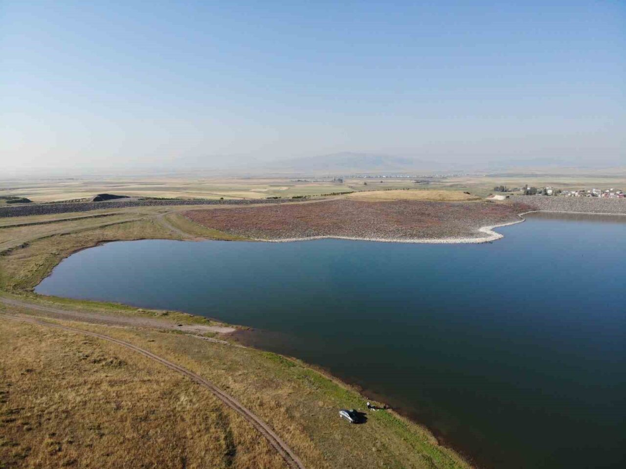 Kars’ın içme suyu ihtiyacının büyük bir kısmını karşılayan Bayburt Barajı,