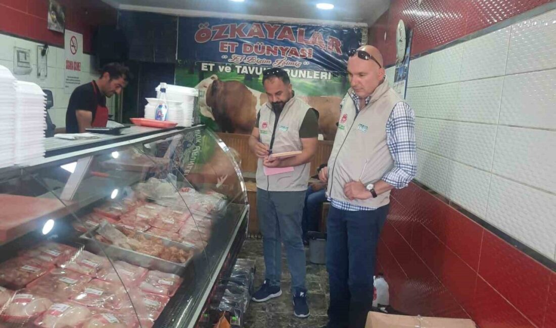 Kars’ta halk sağlığını korumak ve gıda güvenliğini sağlamak amacıyla kasap