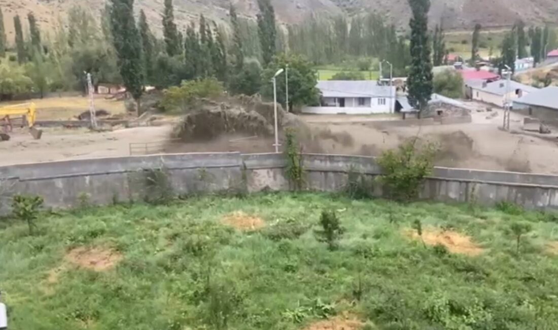 Kars’ı önceki gün vuran şiddetli yağışlar, kısa sürede sele neden