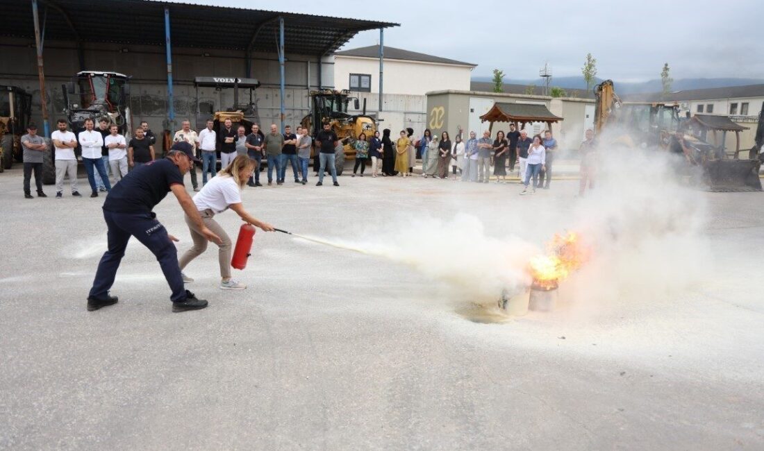 Kartepe Belediyesi İnsan Kaynakları ve Eğitim Müdürlüğü ile Afet İşleri